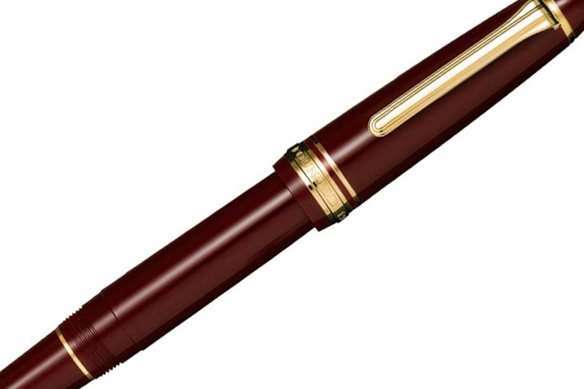 Sailor 1911L Maroon 21K Fountain Pen